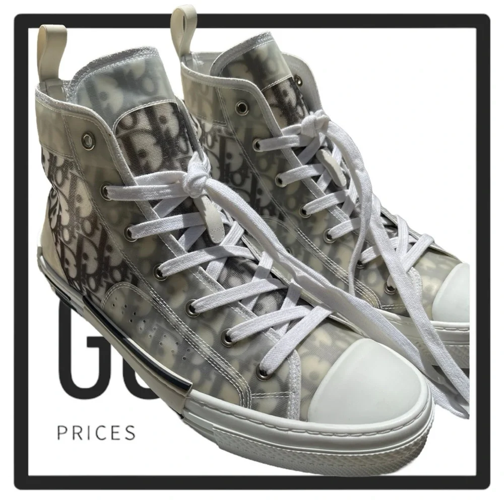 Dior B23 High Top Logo Oblique - Picture 3 of 12